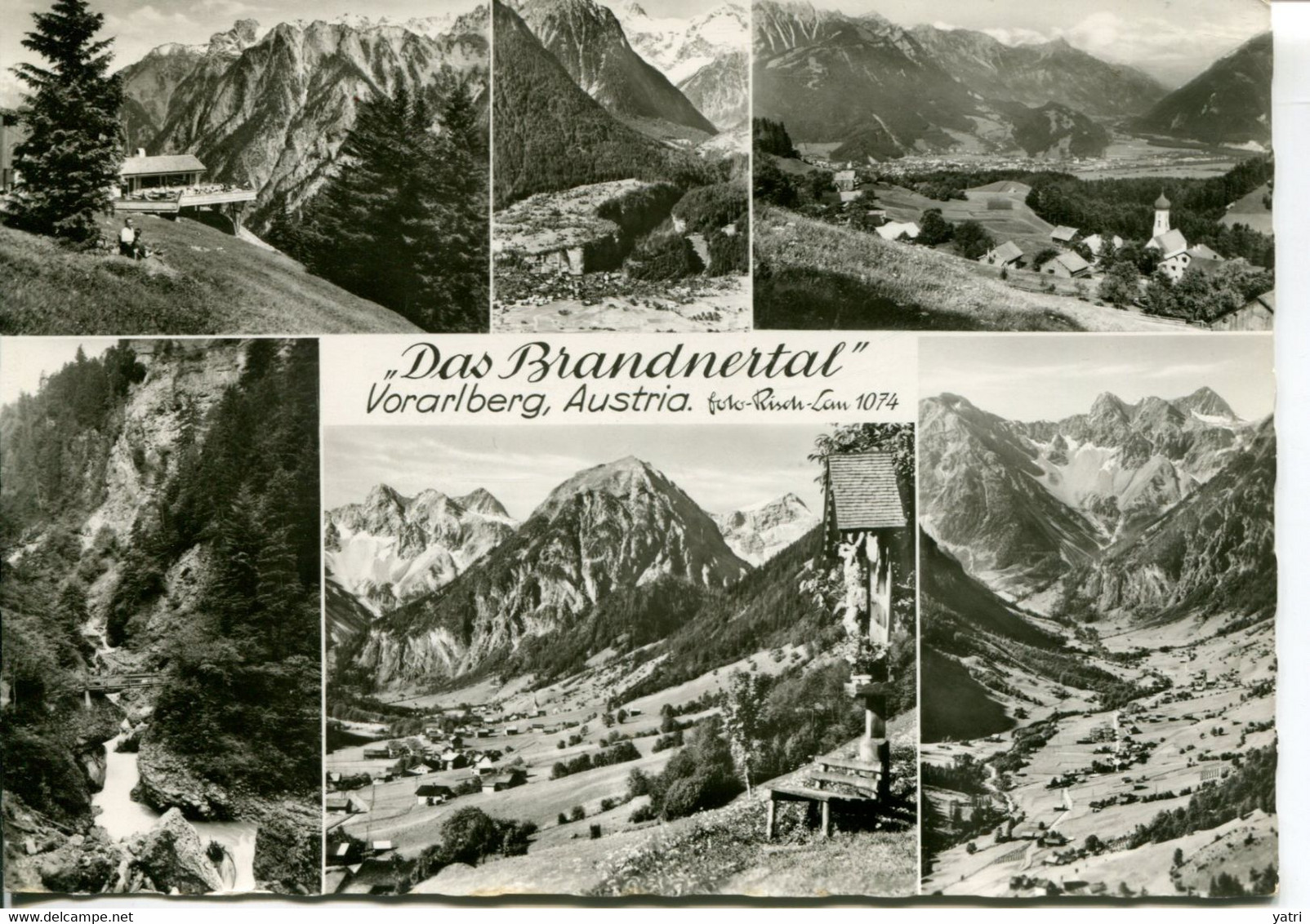 Austria, Brandnertal- Spedita Dalla Germania (1967) - Brandertal