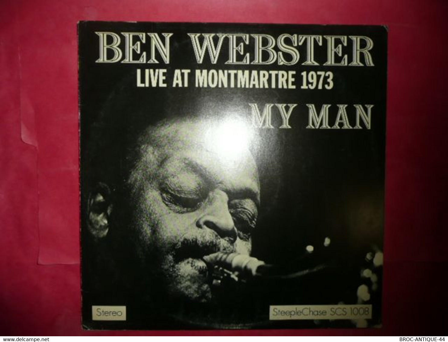 LP33 N°7932 - BEN WEBSTER - SCS 1008 - MADE IN DENMARK - Jazz