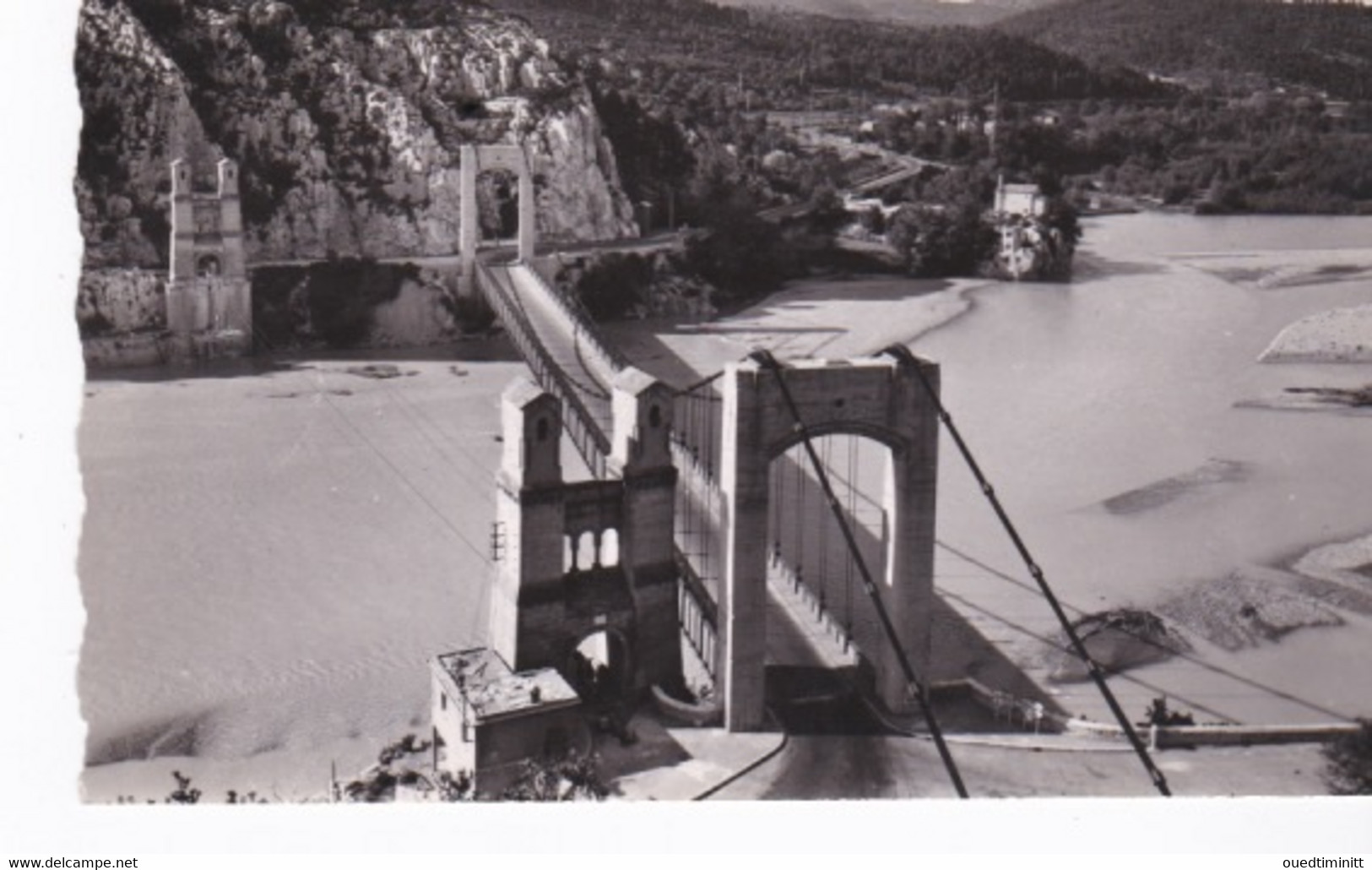 Cpsm PF Dentelée Le Pont De Mirabeau Sur La Durance - Bridges