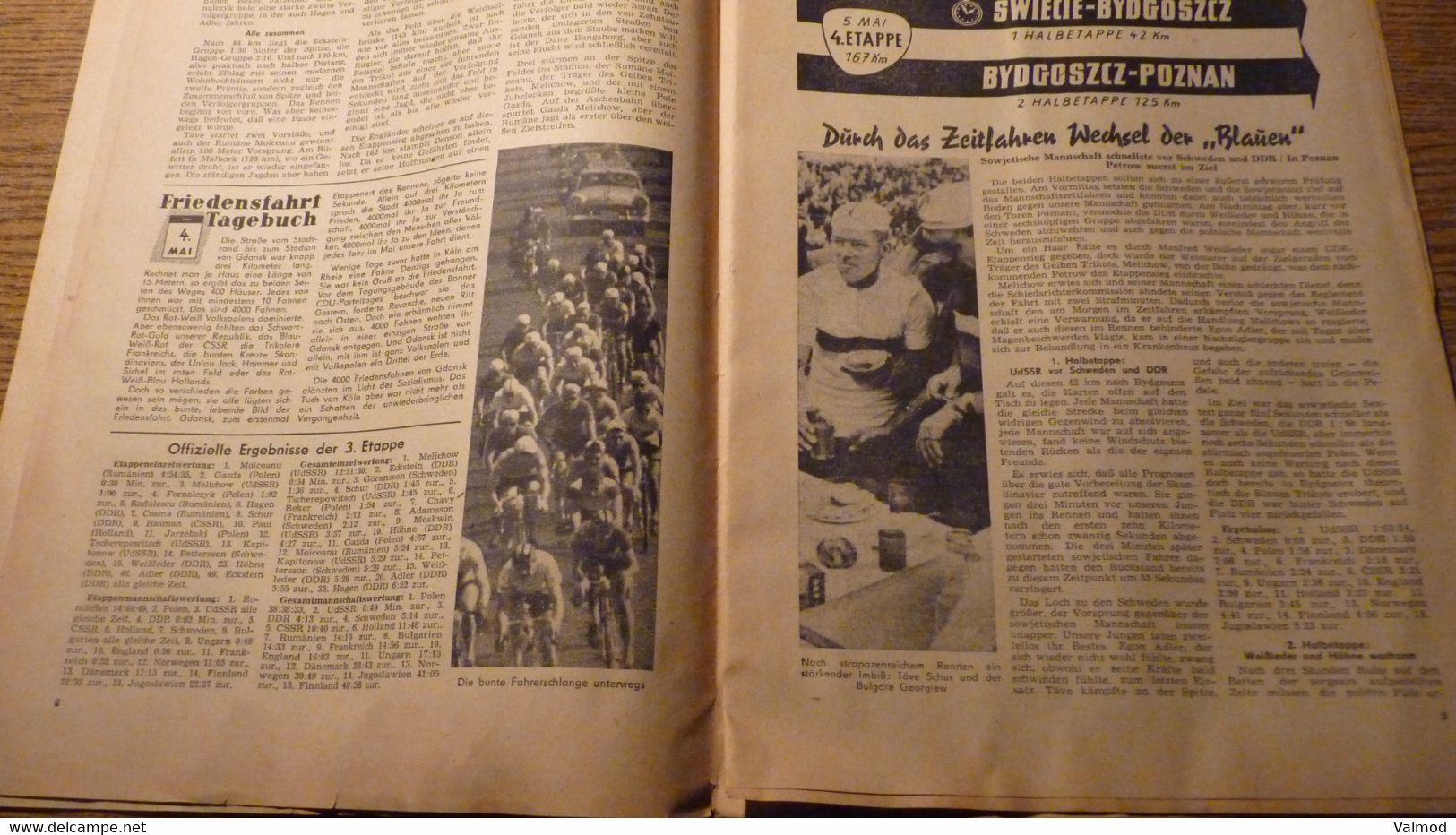 Magazine Neues Deutschland Spécial 13e Tour De La Paix (Cyclisme) 1961 - Deportes