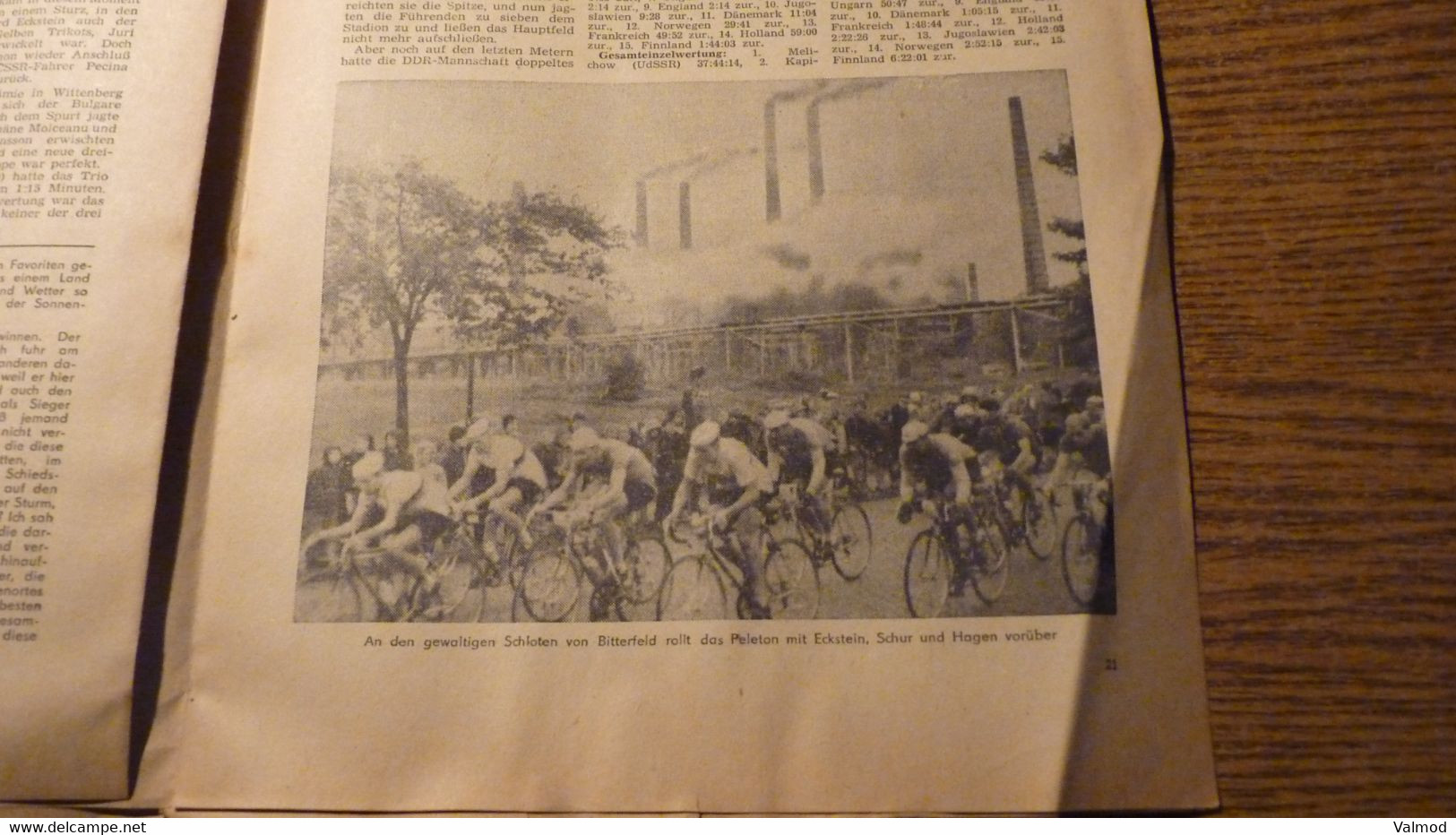 Magazine Neues Deutschland Spécial 13e Tour De La Paix (Cyclisme) 1961 - Sports