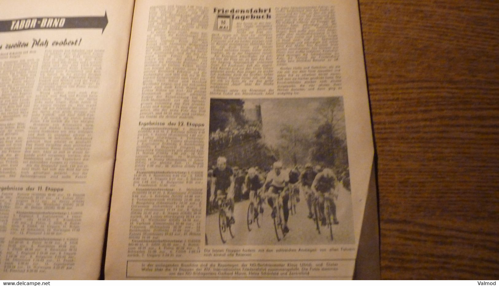 Magazine Neues Deutschland Spécial 13e Tour de la Paix (Cyclisme) 1961