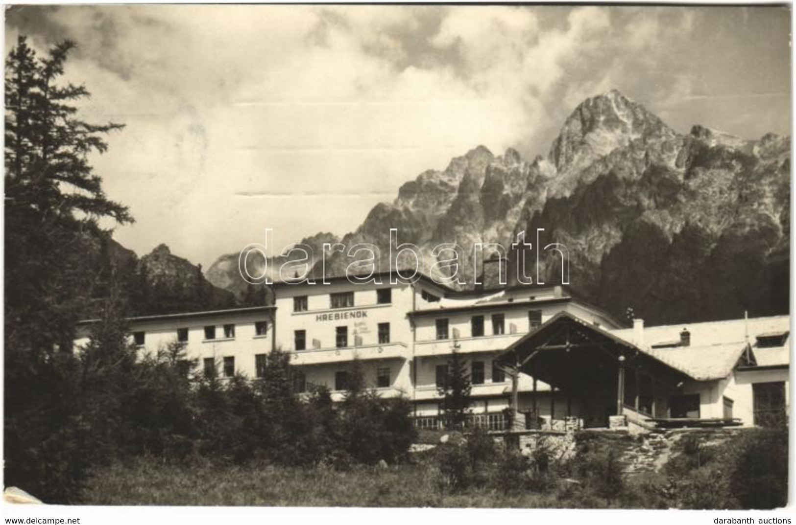 * T2/T3 1951 Tátra, Magas-Tátra, Vysoké Tatry; Hrebienok, Zotavovna ROH Zdravá Generácia / üdülő / Holiday Resort, Spa ( - Zonder Classificatie