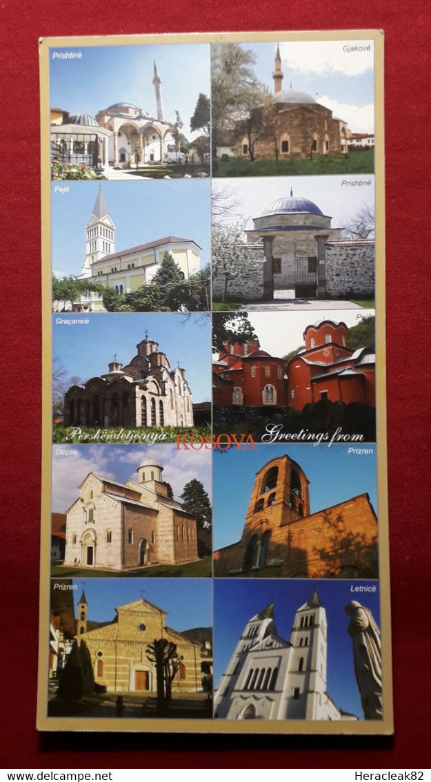Kosovo Postcard 10 Different Views - Kosovo