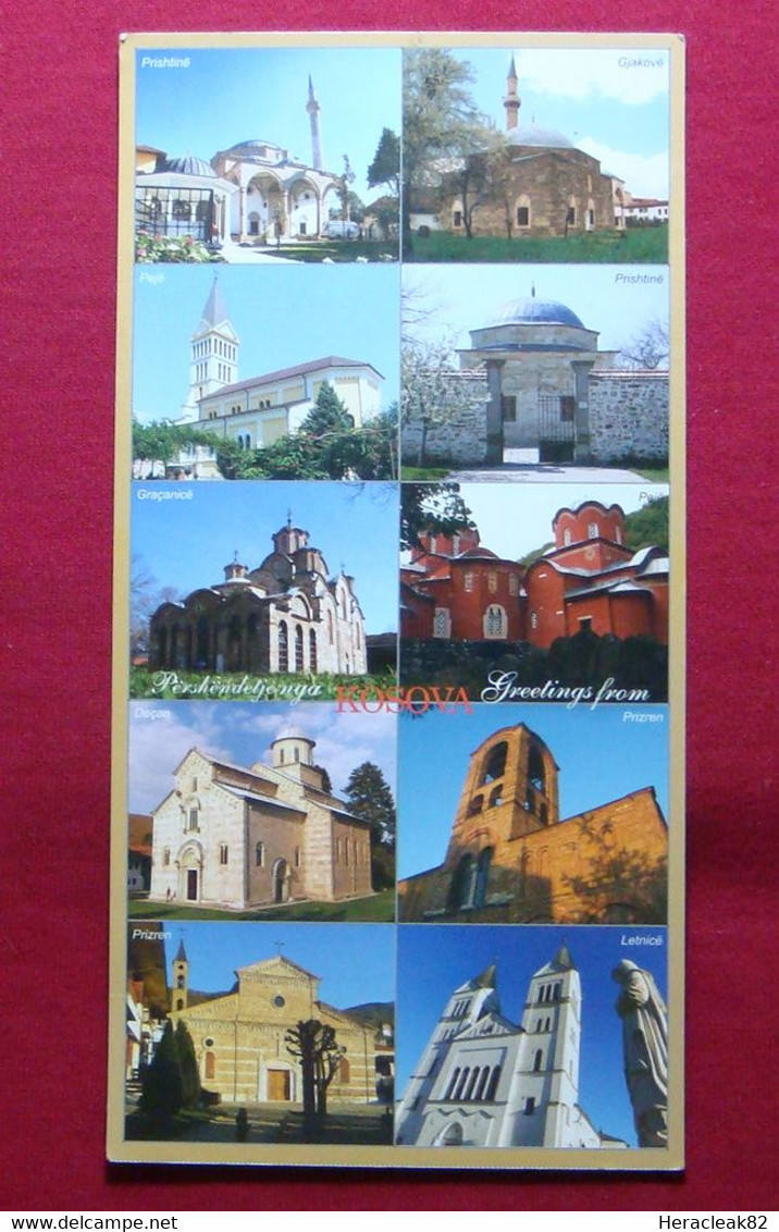 Kosovo Postcard 10 Different Views - Kosovo