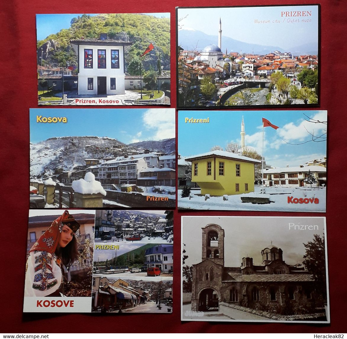 Kosovo Lot 6 Postcards Differents Prizren - Kosovo