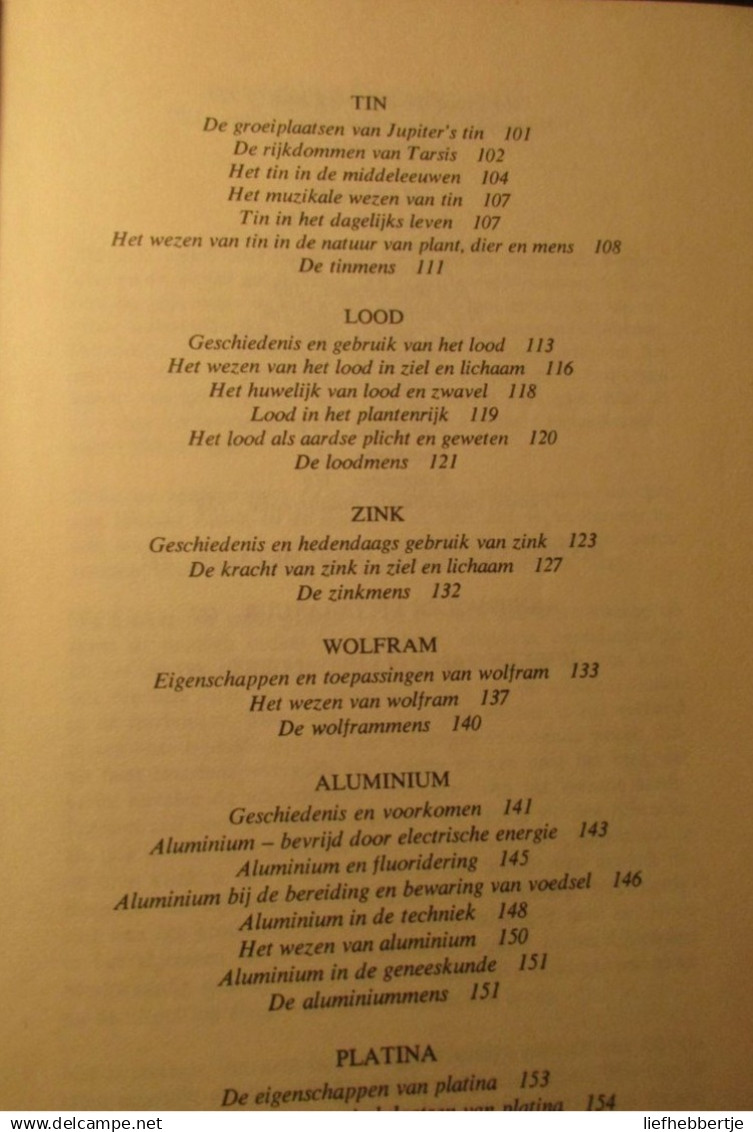 Wezen En Krachten Der Metalen - Door M:. Uyldert - Na 1973 - Stralingen Stralen Magnetisme - Sonstige & Ohne Zuordnung