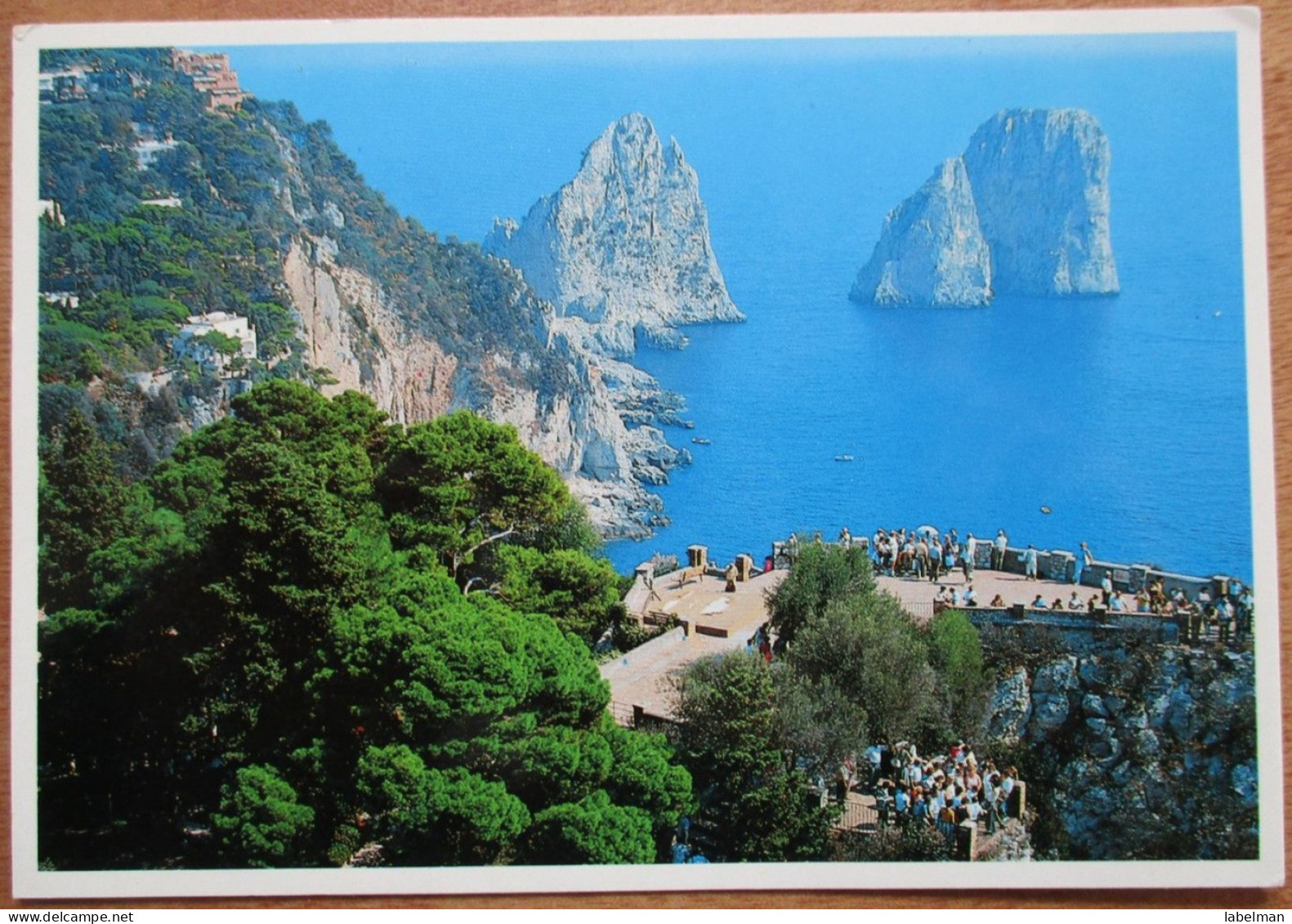 ITALY CAPRI MEDITERRANEAN SHORE COAST CHURCH CP PC CPM CPA CARD PHOTO POSTCARD ANSICHTSKARTE PICTURE CARTOLINA - Carpi