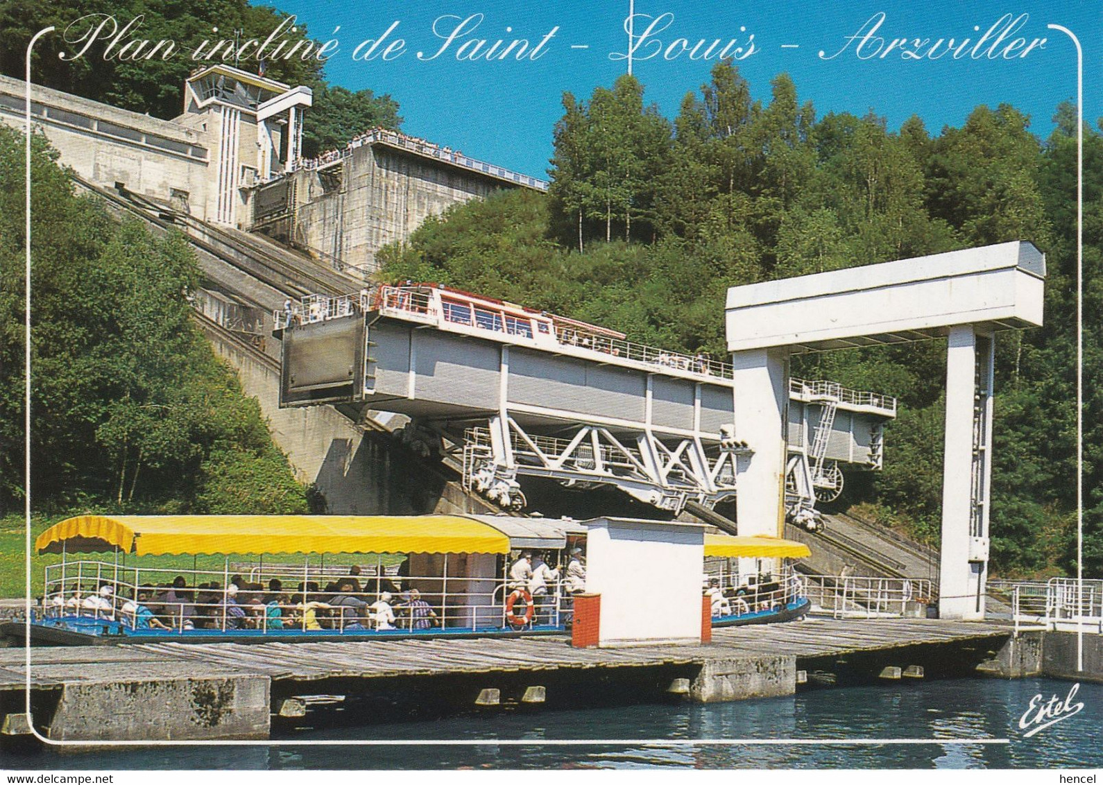 SAINT-LOUIS - ARZVILLER. Canal De La Marne Au Rhin. Le Plan Incliné Transversal - Arzviller