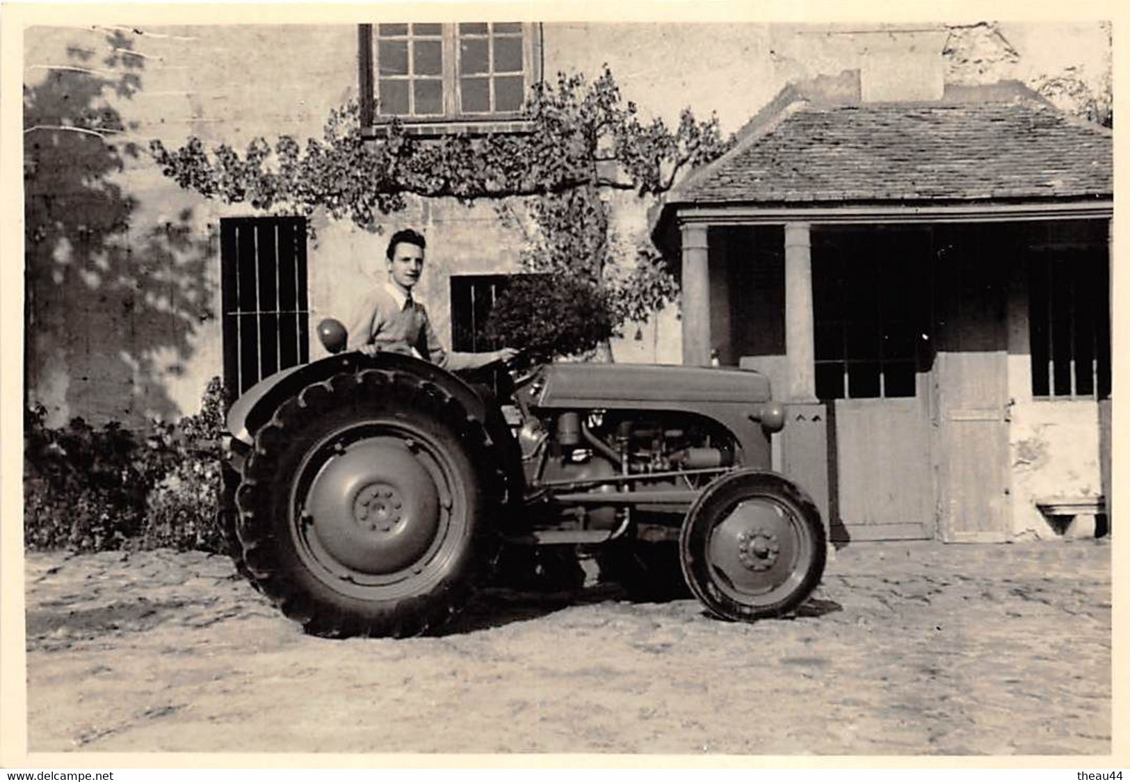 ¤¤  -   AGRICULTURE   -   Lot De 2 Clichés De TRACTEUR       -  ¤¤ - Tracteurs