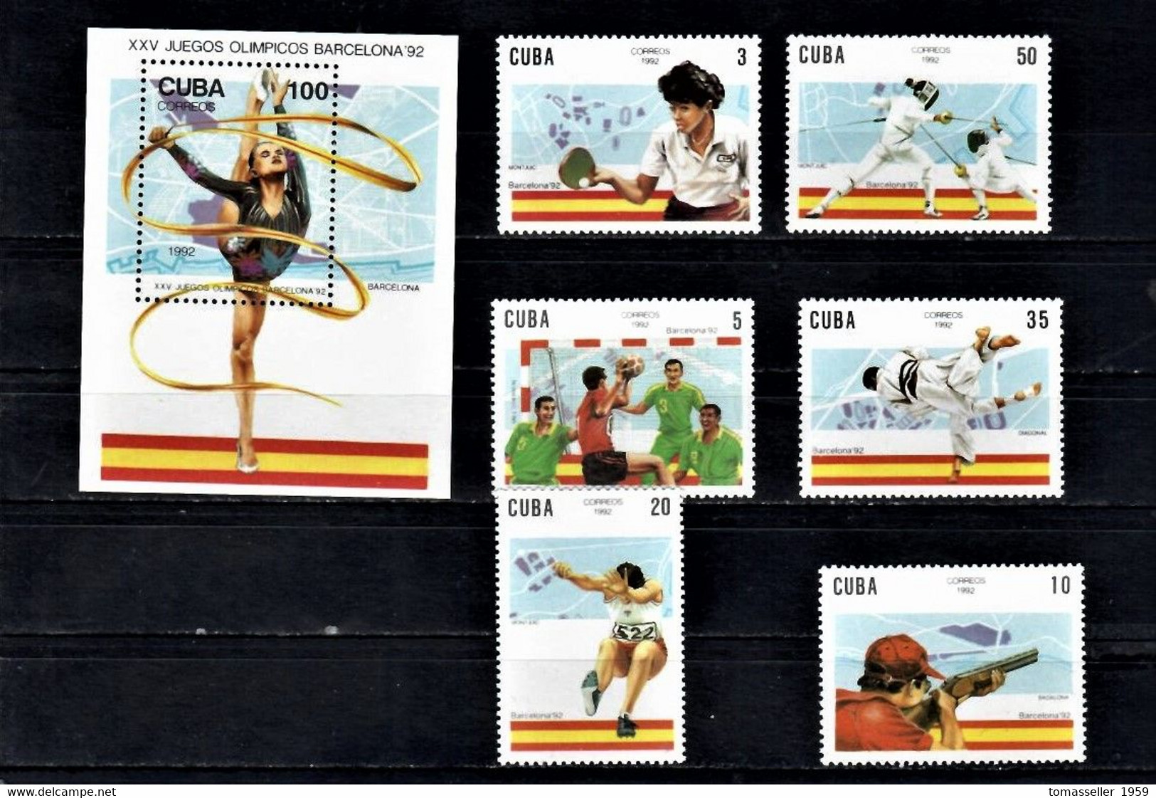 Cuba- 1992- Year Set 4 Issues ( 14st.+1 Bl.) - Andere & Zonder Classificatie