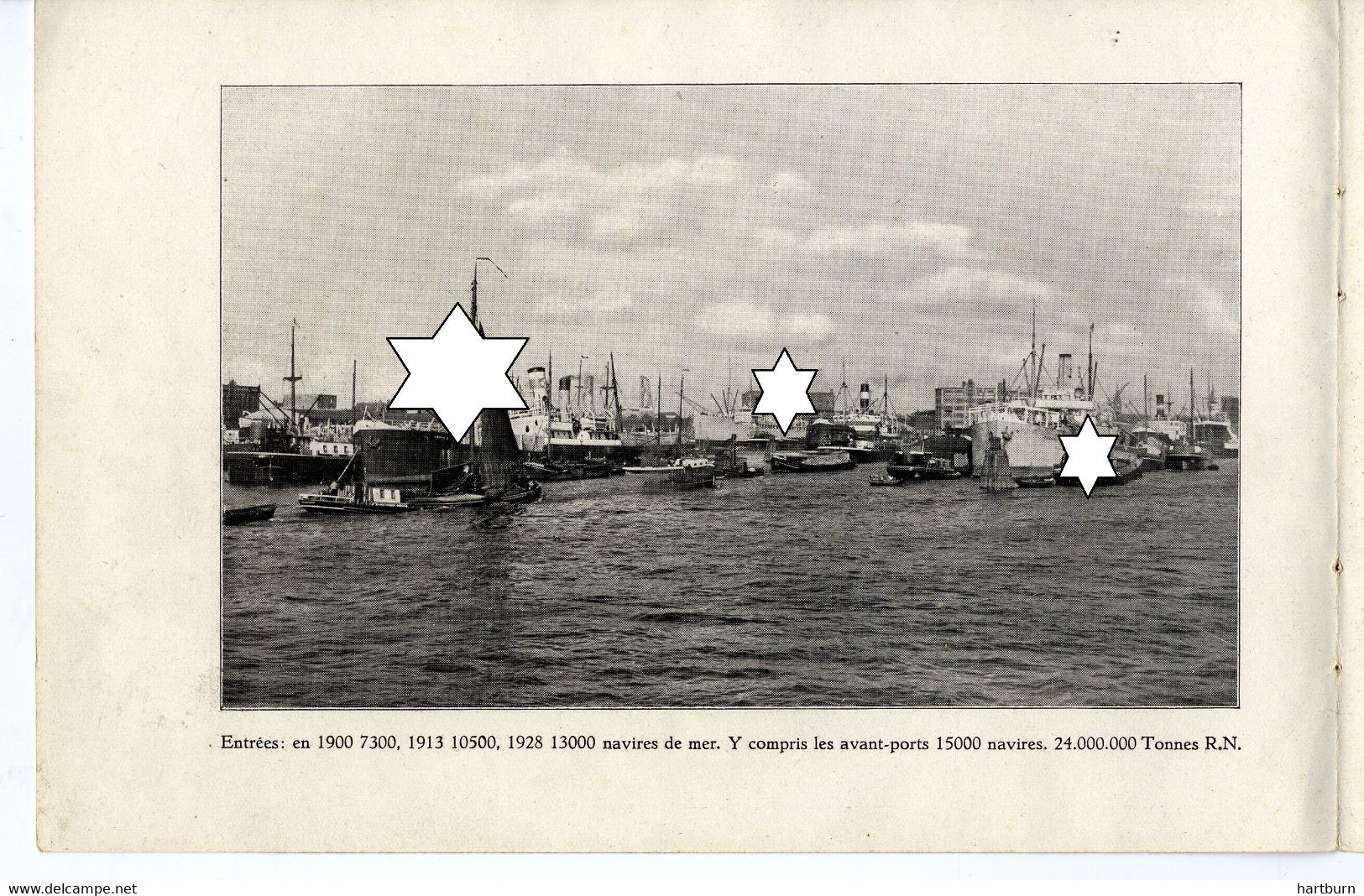 De haven Rotterdam. Aangeboden door de gemeente Rotterdam, Maashaven, Waalhaven, Koningshaven ± 1930 (D-25)