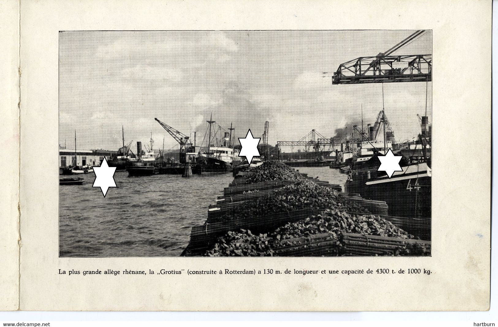 De haven Rotterdam. Aangeboden door de gemeente Rotterdam, Maashaven, Waalhaven, Koningshaven ± 1930 (D-25)