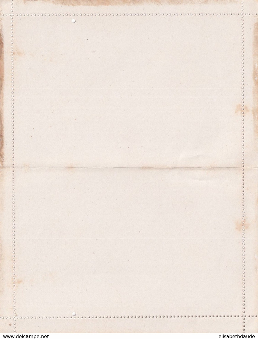 ARGENTINA - CARTE LETTRE ENTIER POSTAL NEUVE - PETIT TROU - Postal Stationery