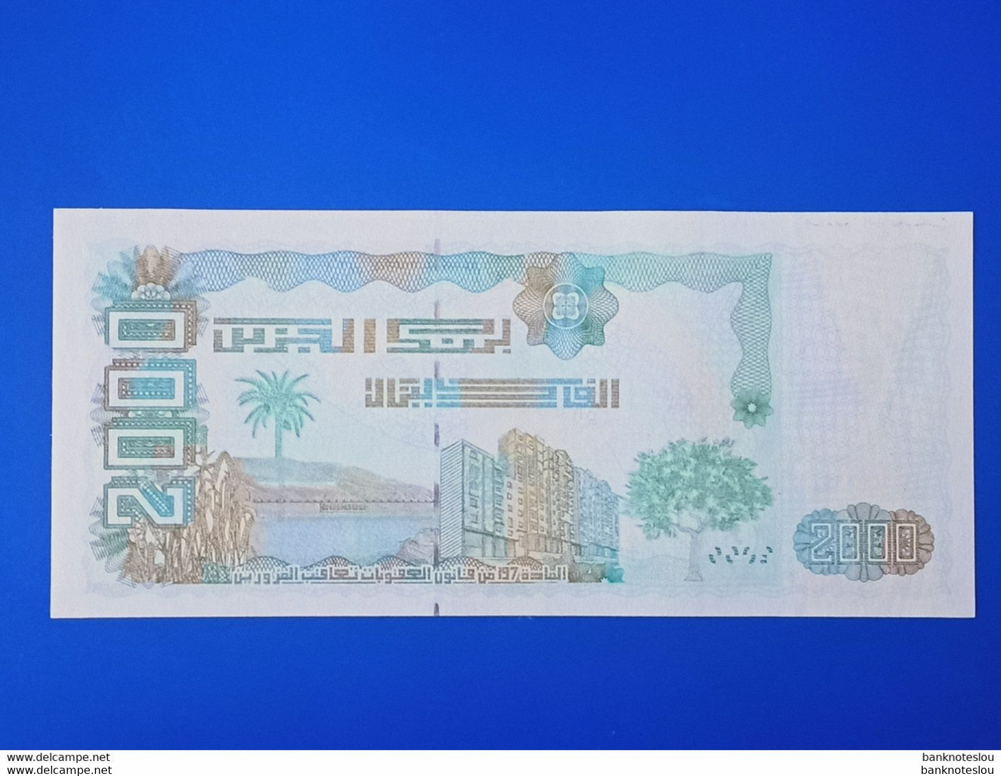 Lots 2 Banknotes Algeria Unc - Algérie