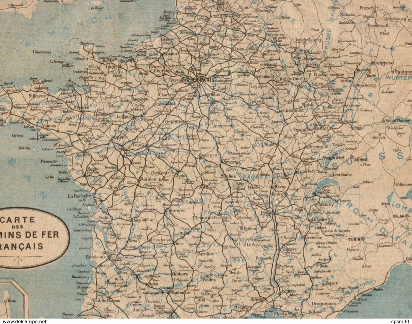 CALENDRIER GF 1924 - PORTSAL Aquarelle De Léon Roger, Imprimeur Oberthur Rennes - Grand Format : 1921-40