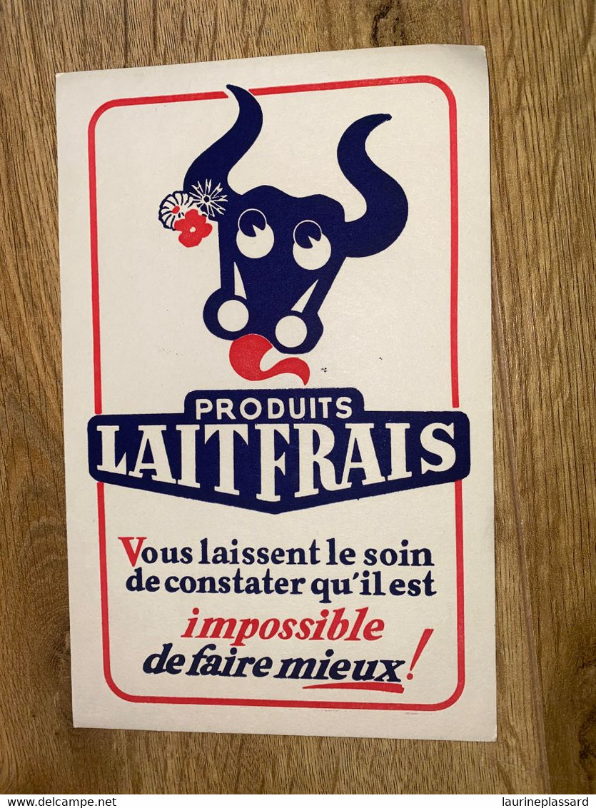 1 BUVARD LAITFRAIS - Dairy