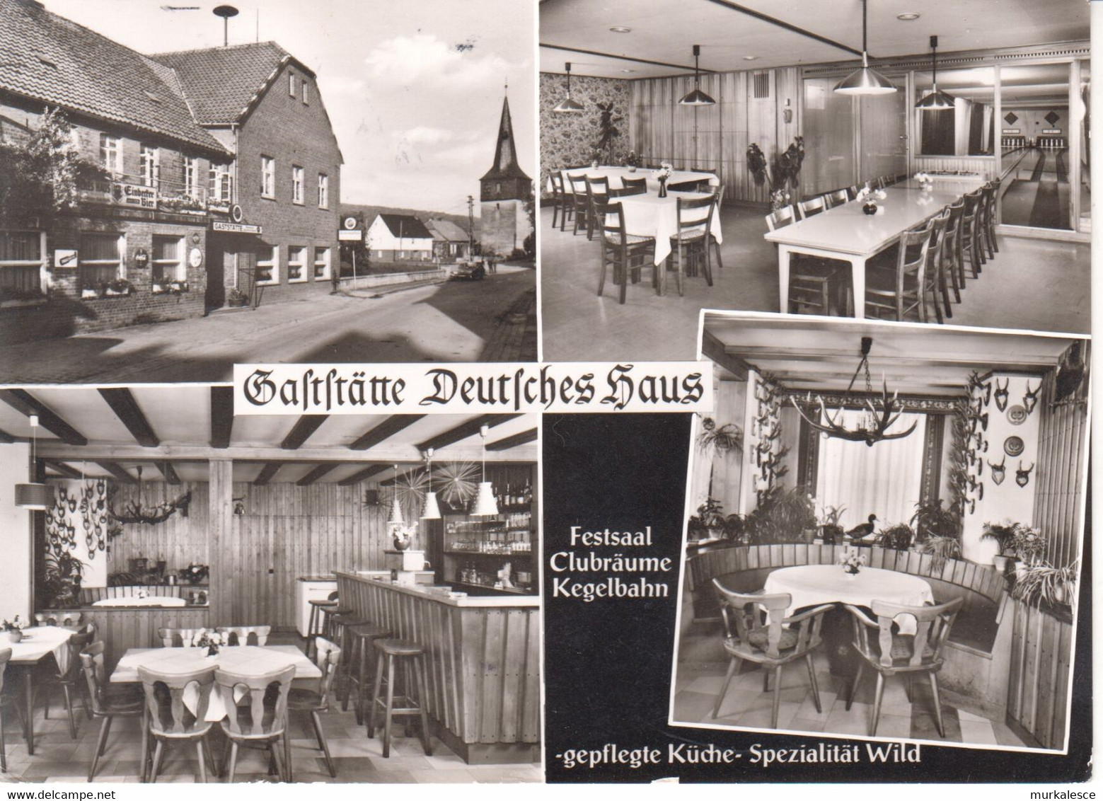 6473  AK---  GASTHAUS  DEUTSCHE HAUS - Gronau