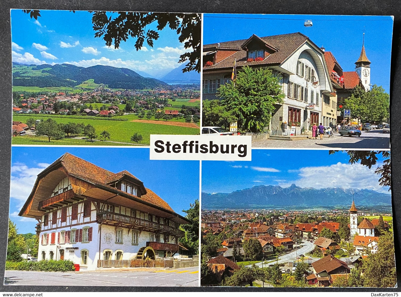 Steffisburg 4 Bild/ Ortsansichten Modernere Karte - Steffisburg