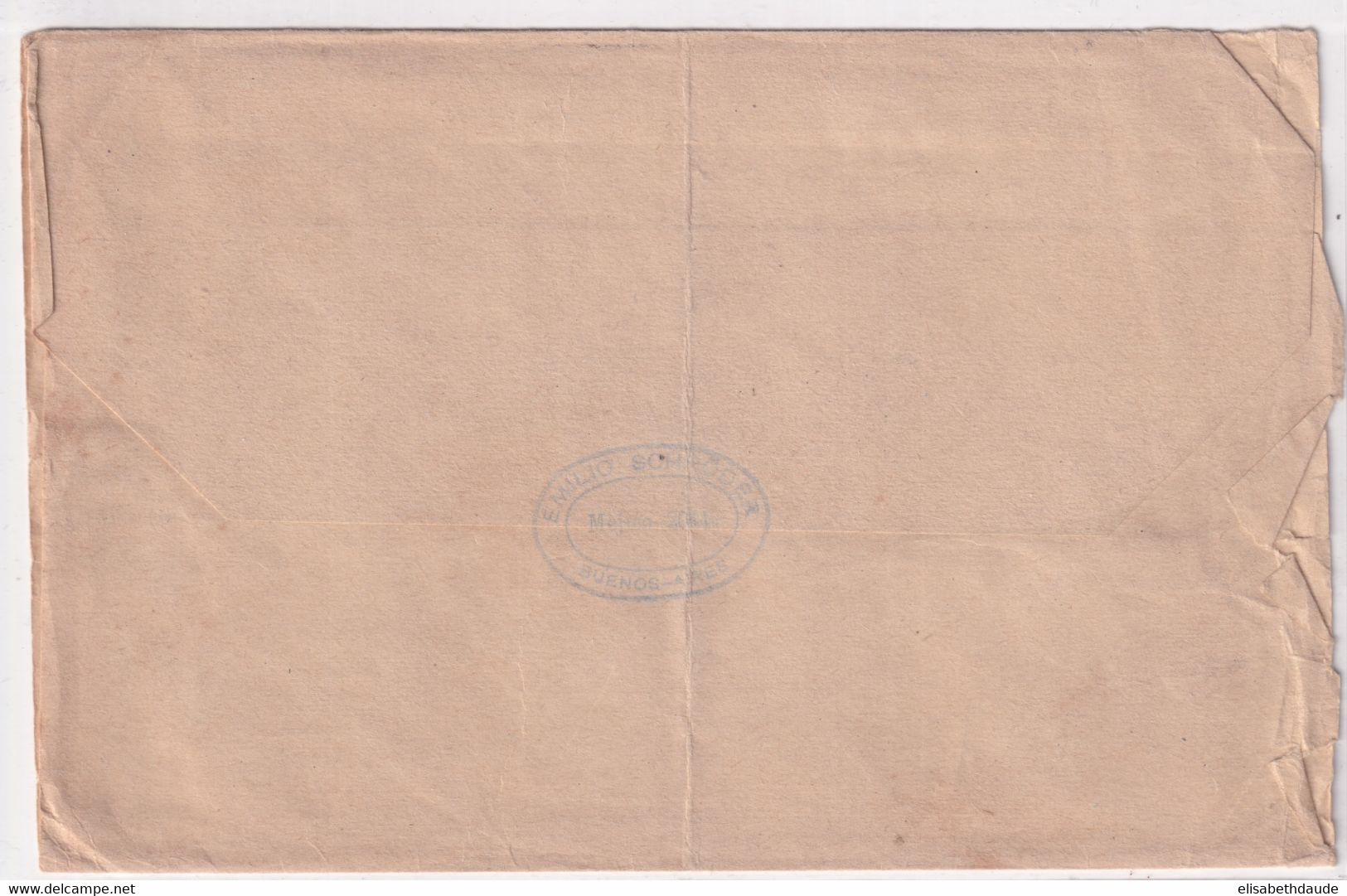 ARGENTINA - 1892 - ENTIER POSTAL - BANDE Par PAQUEBOT "PORTO ALLEGRE" => BERLIN - Postal Stationery