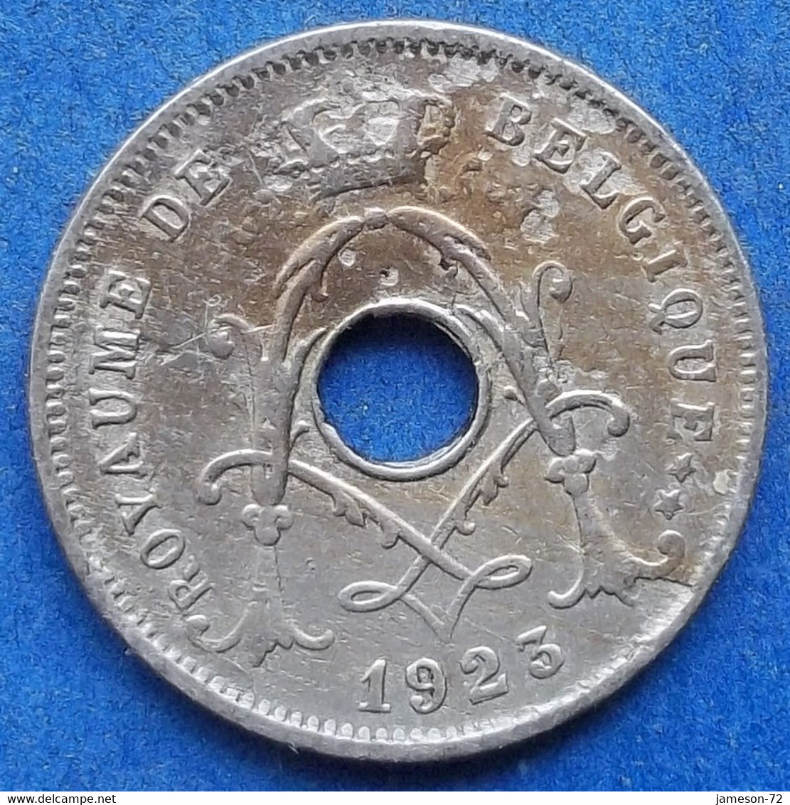 BELGIUM - 5 Centimes 1923 French KM# 66 Albert I (1909-1934) - Edelweiss Coins - Unclassified