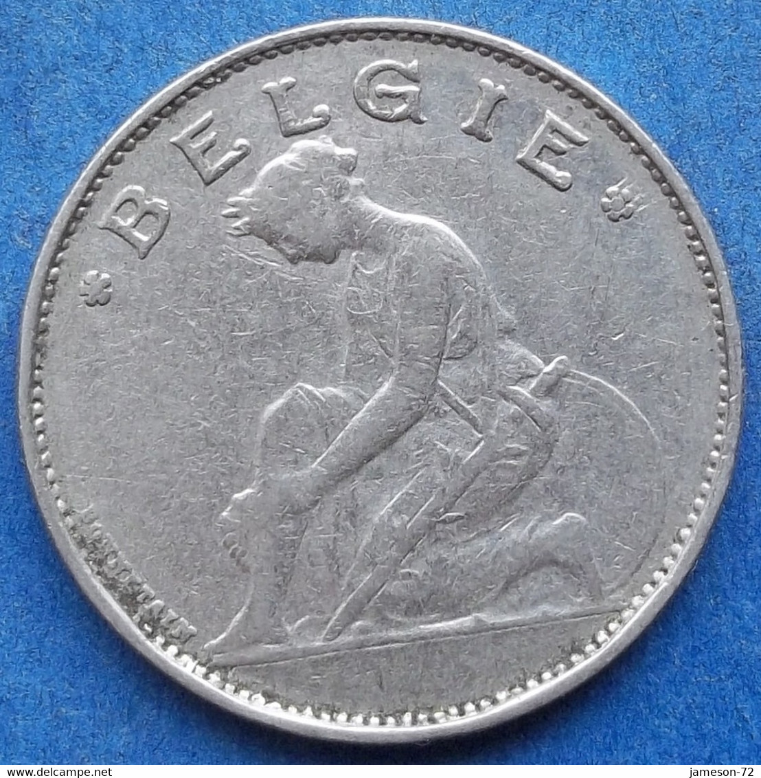 BELGIUM - 1 Franc 1922 Dutch KM# 90 Albert I (1909-1934) - Edelweiss Coins - Ohne Zuordnung