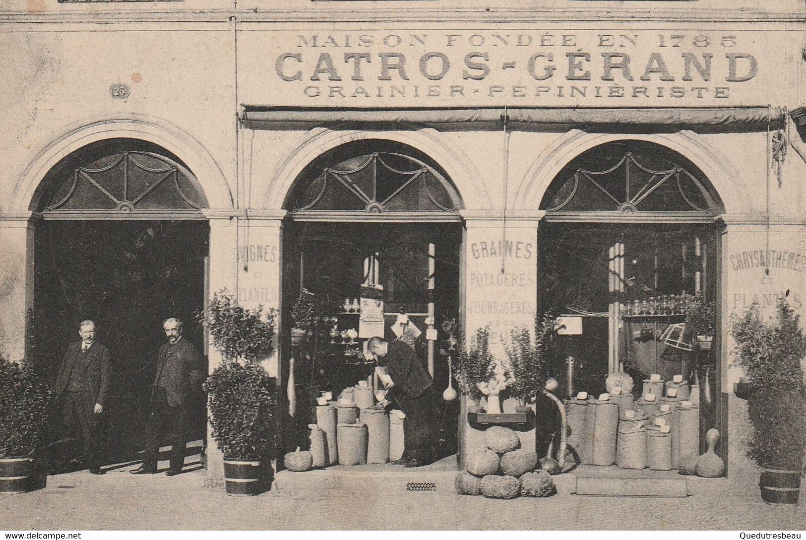 Bordeaux, Maison Catros-Gérand, Grainier-pépiniériste - Bordeaux