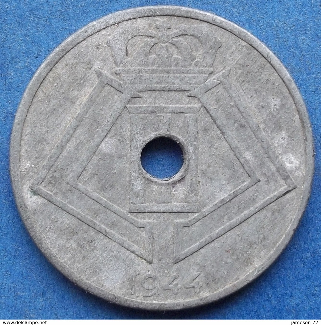 BELGIUM - 25 Centimes 1944 KM# 132 Leopold III (1934-1950) - Edelweiss Coins - Zonder Classificatie