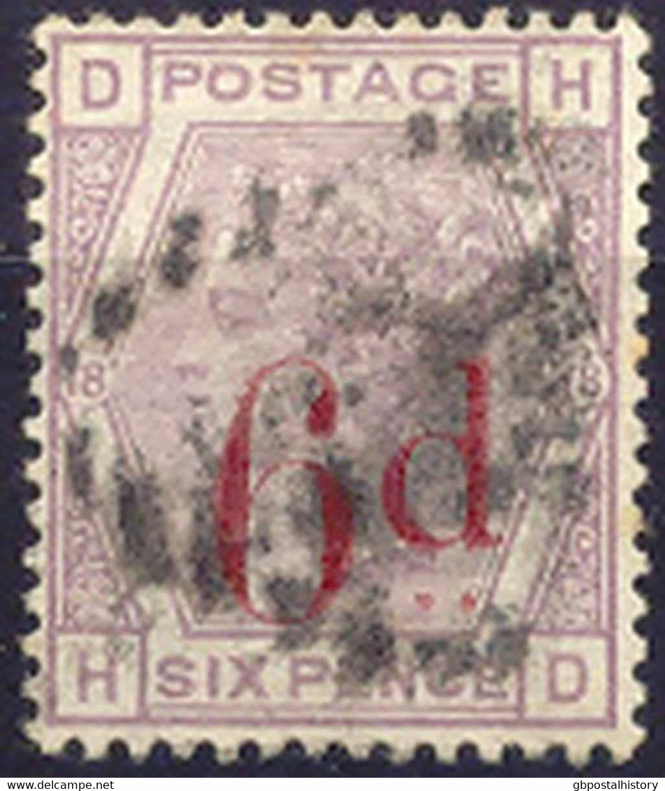 GB 1883 QV Provisional Issue 3 D On 3 D And 6 D On 6 D Fine Average Used - Gebraucht