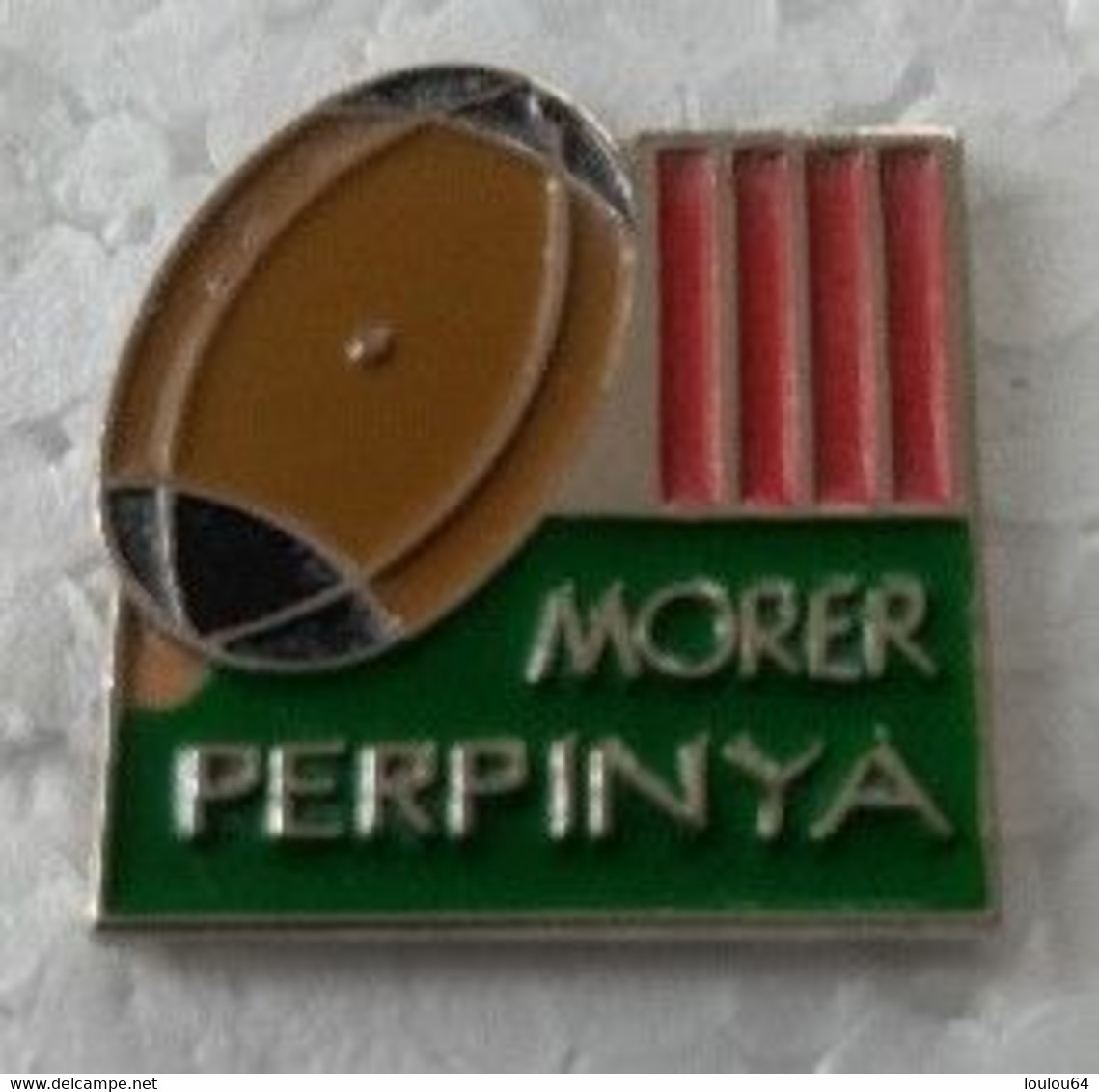 Pin's - Rugby - MORER PERPINYA - - Rugby