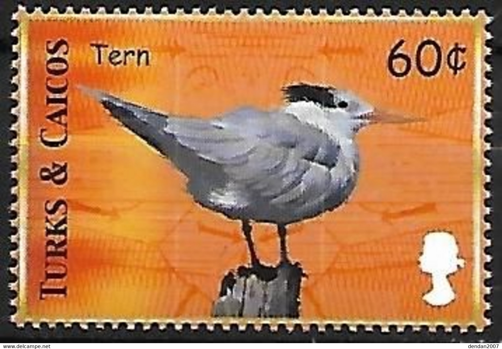 Turks & Caicos - MNH ** 2000 :    Royal Tern  - Thalasseus Maximus - Seagulls