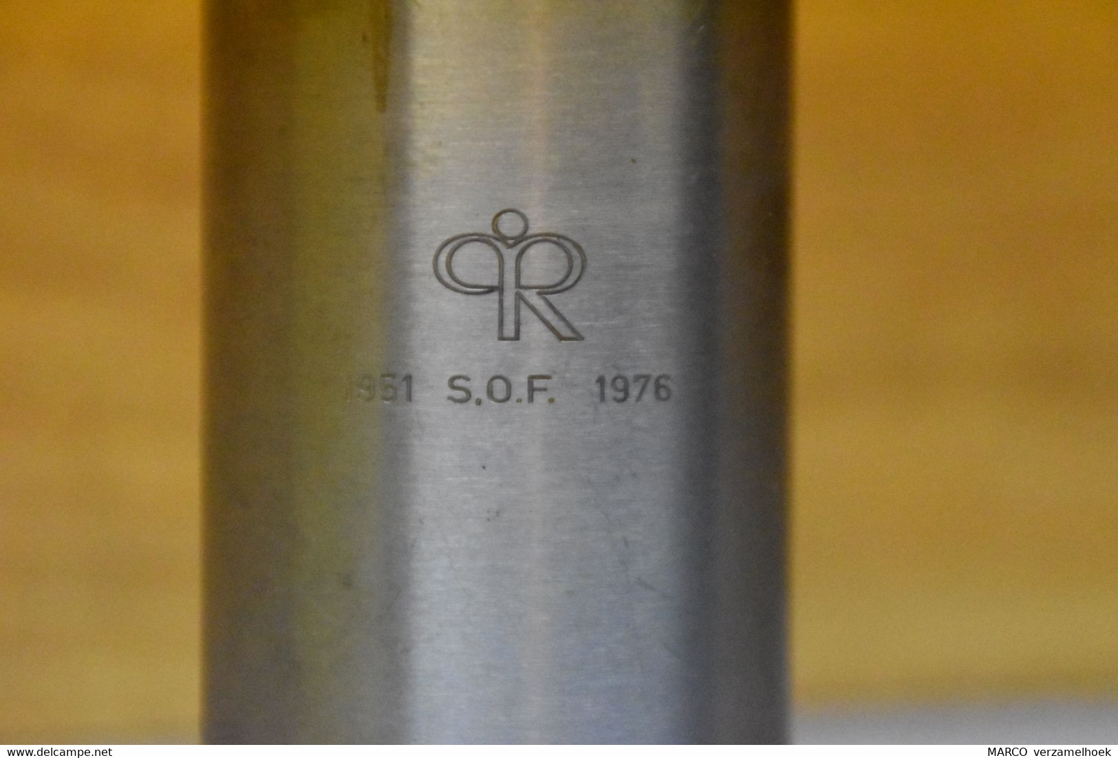 Aansteker - Lighter - Briquet - Accendino: S.O.F. 25 Jaar 1951 - 1976 Unitoron Tafelaansteker - Autres & Non Classés