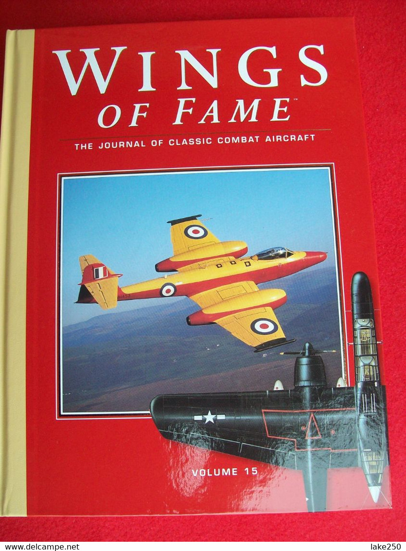 LIBRO WINGS OF FAME The Journal Of Classic Combat Aircraft AEREI AVIAZIONE - Trasporti