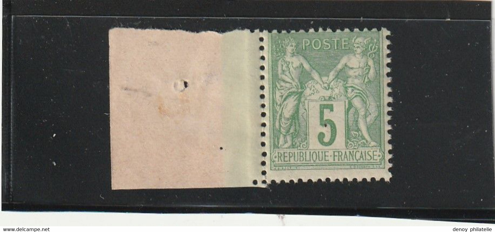 France N°106 Neuf Sans Charniére Bord De Feuille ** - 1898-1900 Sage (Tipo III)