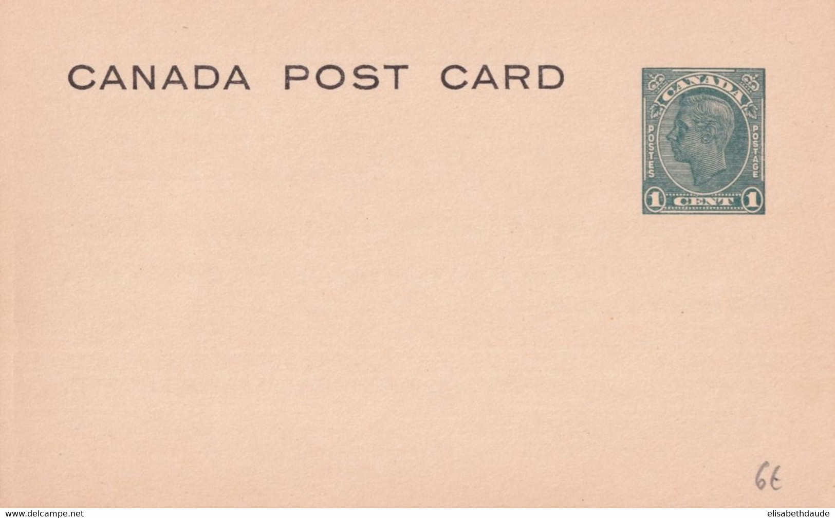 CANADA - 1947 - ENTIER POSTAL Avec REPIQUAGE PRIVE - CARTE AVIS DE RECEPTION De COMMANDE SILVERWARE PRODUCTS De TORONTO - 1903-1954 De Koningen