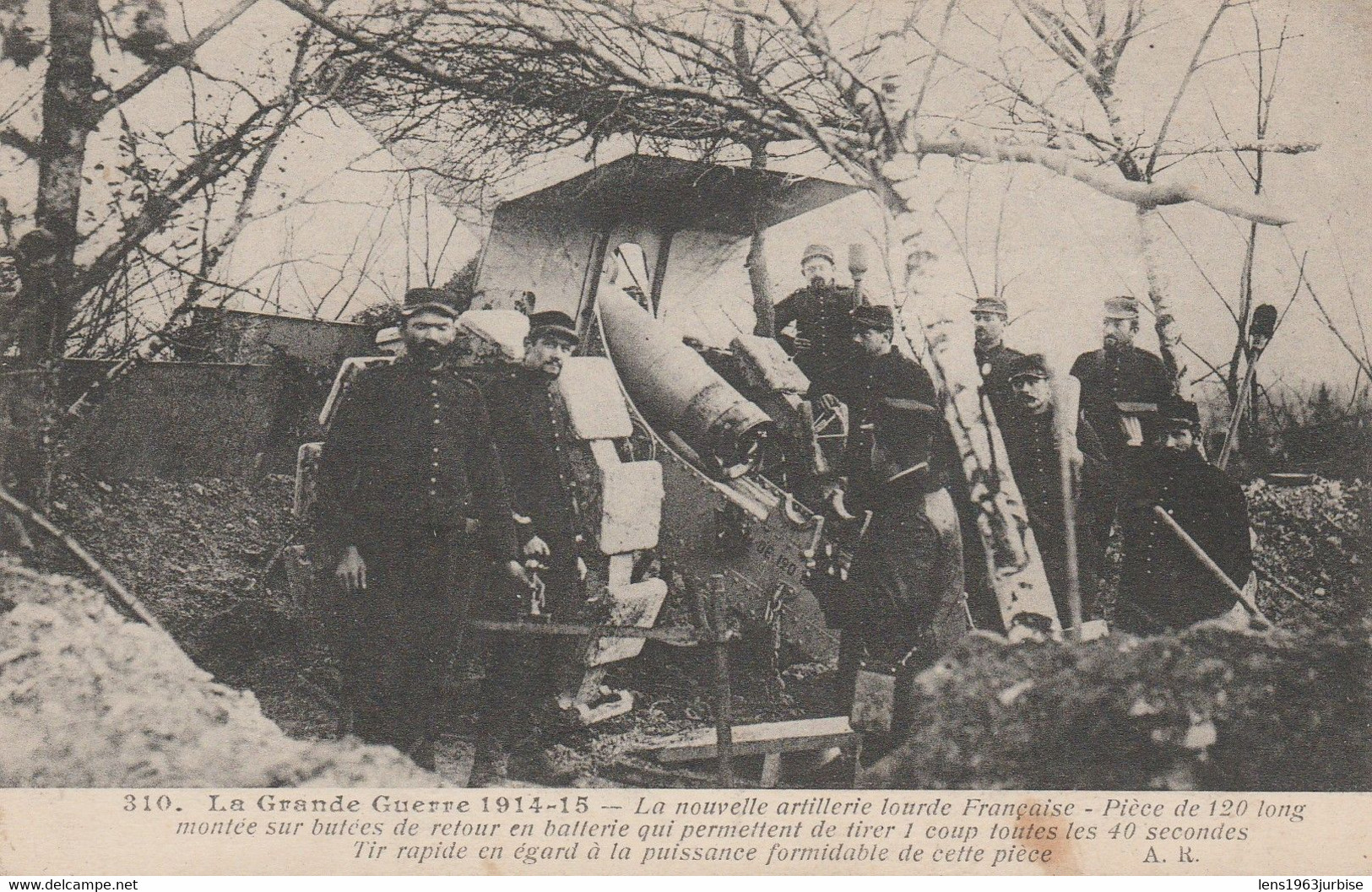 MILITARIA ,  Canon De 120 Long , Guerre 14 - 18 - Materiaal