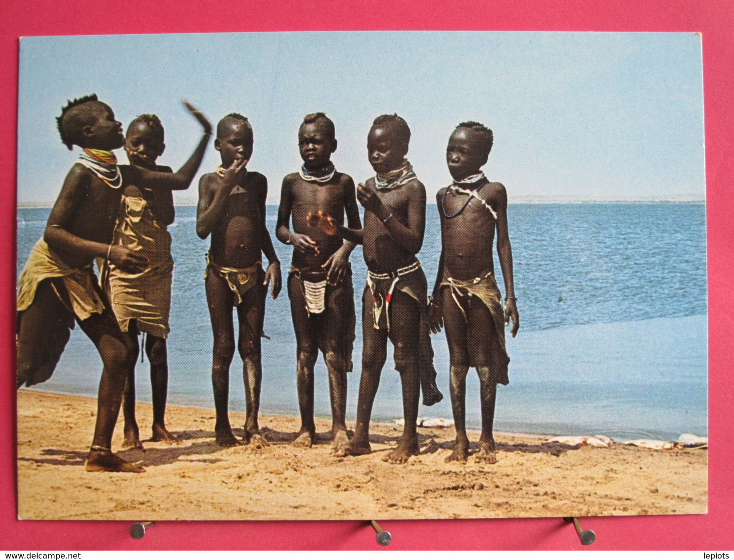 Visuel Pas Très Courant - Kenya - Turkana Children In A Jovial Mood - Enfants Turkana D'humeur Joviale - R/verso - Kenya