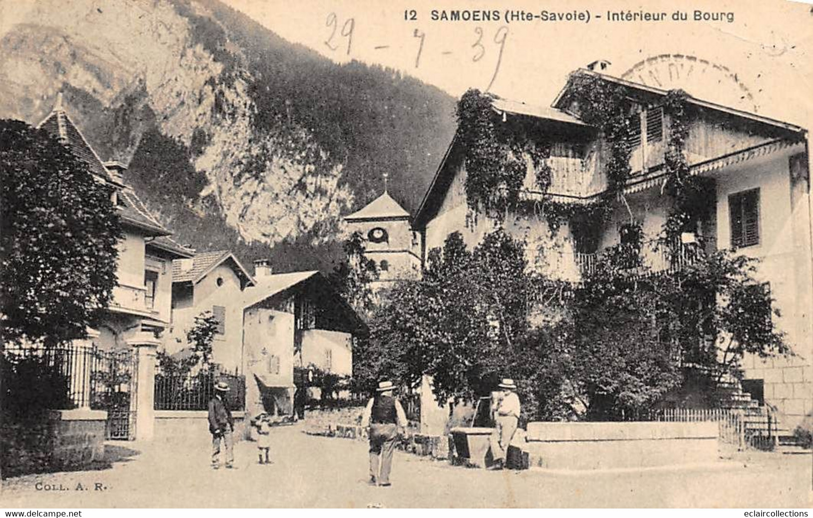 Samoëns           74             Intérieur Du Bourg       N° 12   (voir Scan) - Samoëns