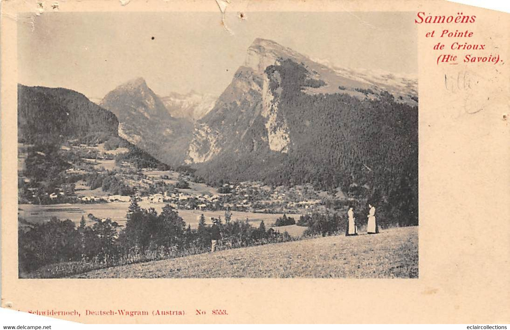 Samoëns           74             Pointe De Crioux        Petite Déchirure      (voir Scan) - Samoëns