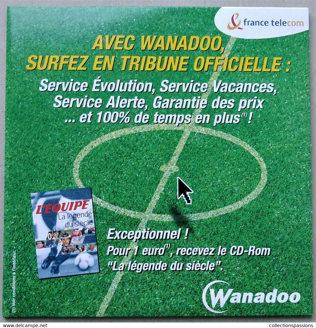 - Pochette CD ROM De Connexion Internet - WANADOO - - Internetanschluss-Sets