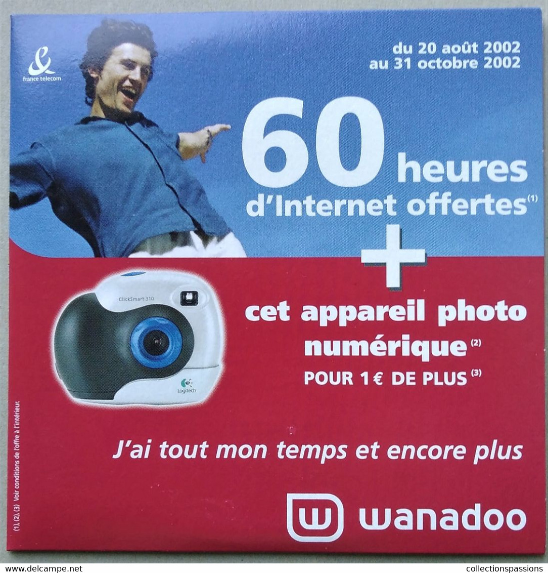 - Pochette CD ROM De Connexion Internet - WANADOO - - Connection Kits