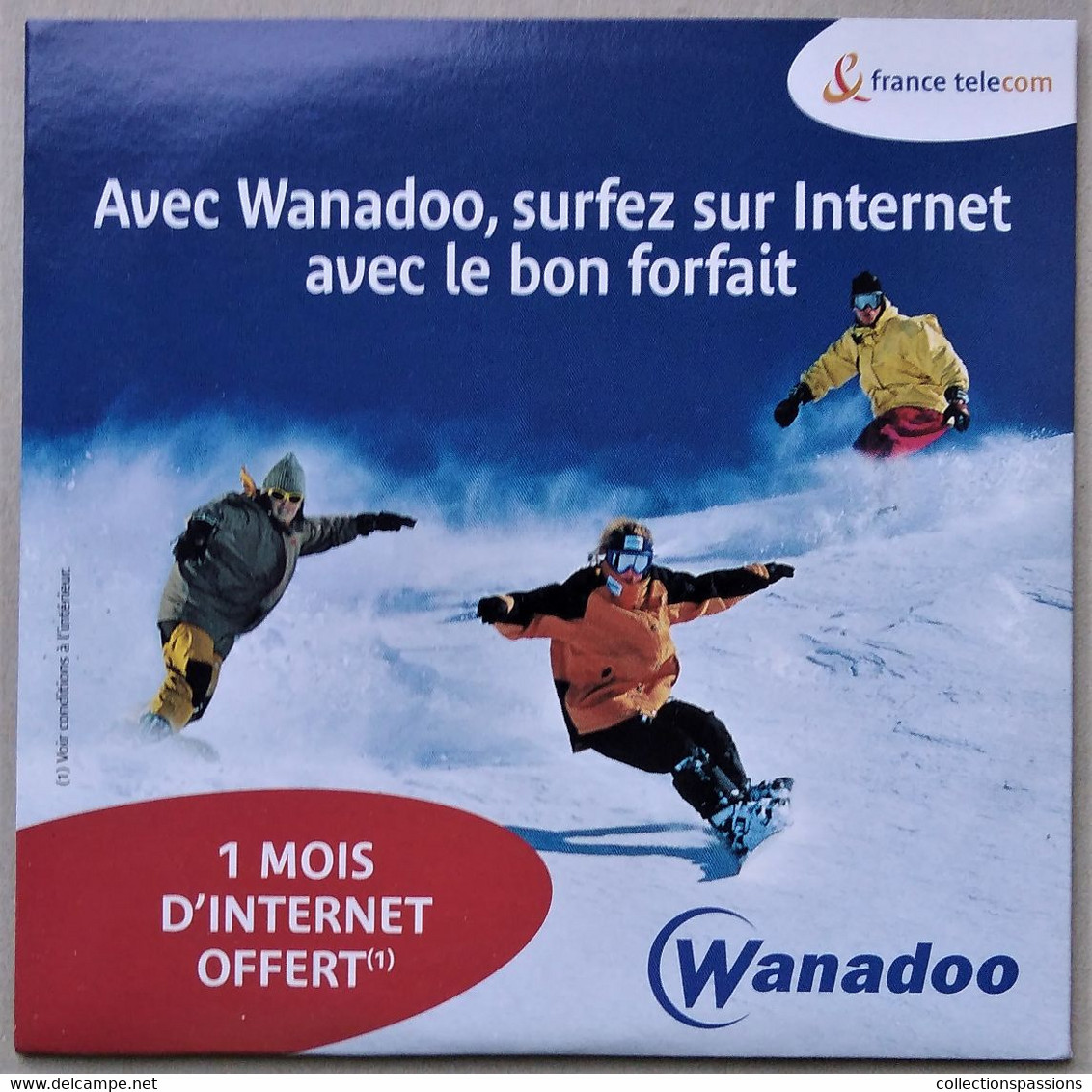 - Pochette CD ROM De Connexion Internet - WANADOO - - Internetanschluss-Sets