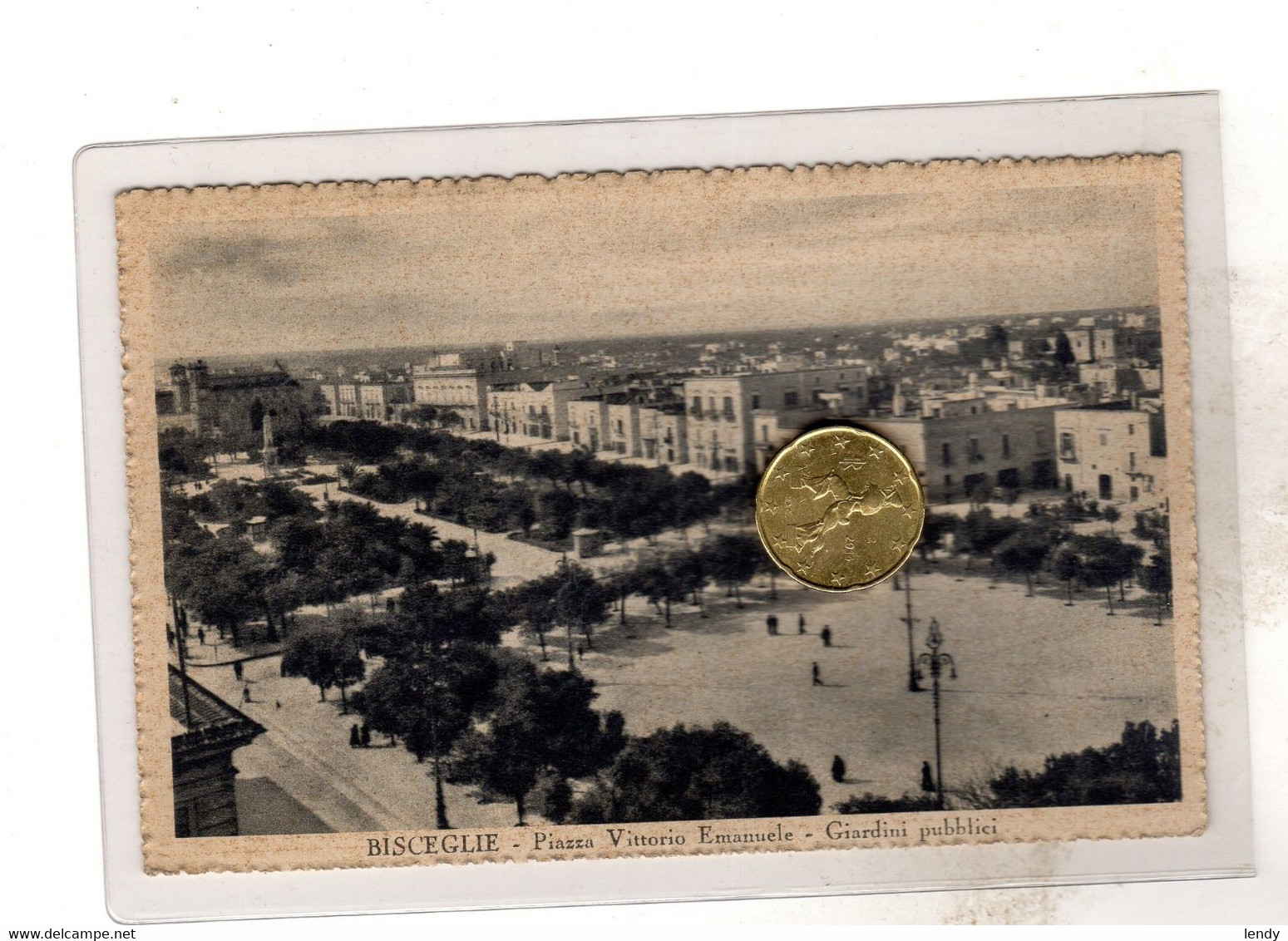 Bisceglie Piazza Vittorio Emanuele Non Viaggiata Piccola - Bisceglie