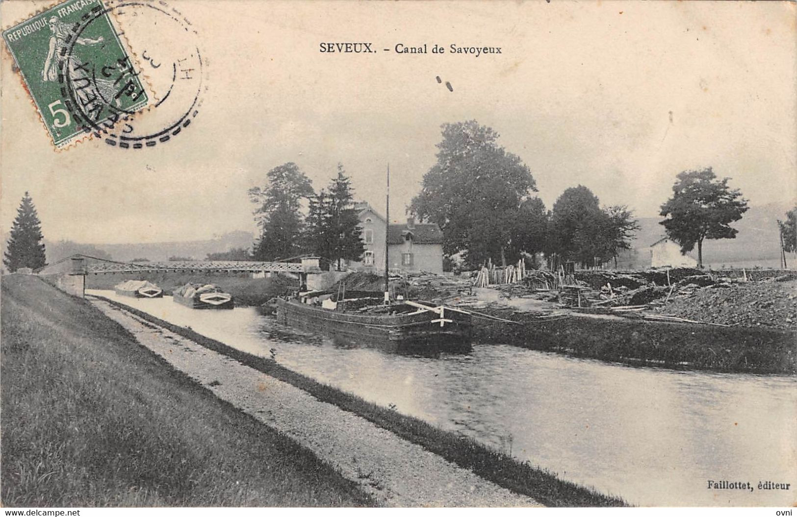 70 -  CPA SEVEUX Canal De Savoyeux - Sonstige & Ohne Zuordnung