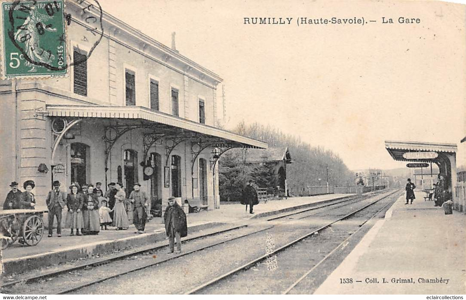 Rumilly          74          Intérieur De La Gare           (voir Scan) - Rumilly