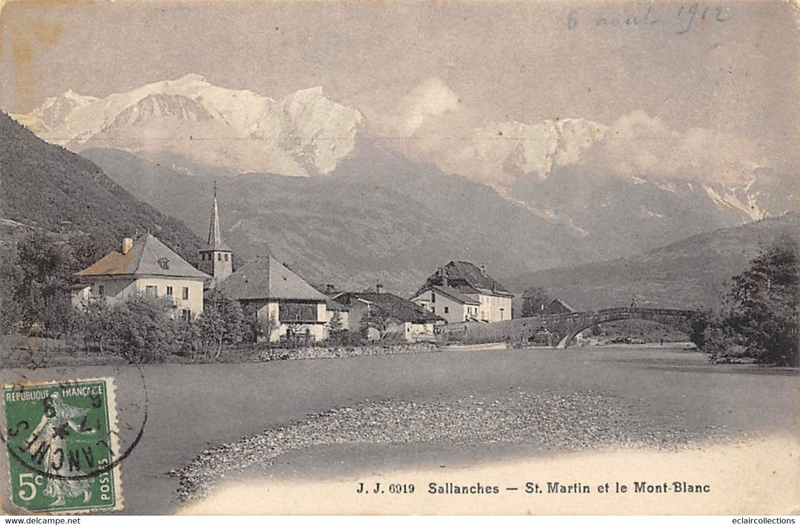 Sallanches          74          Saint Martin Et Le Mont-Blanc      N° 6919          (voir Scan) - Sallanches