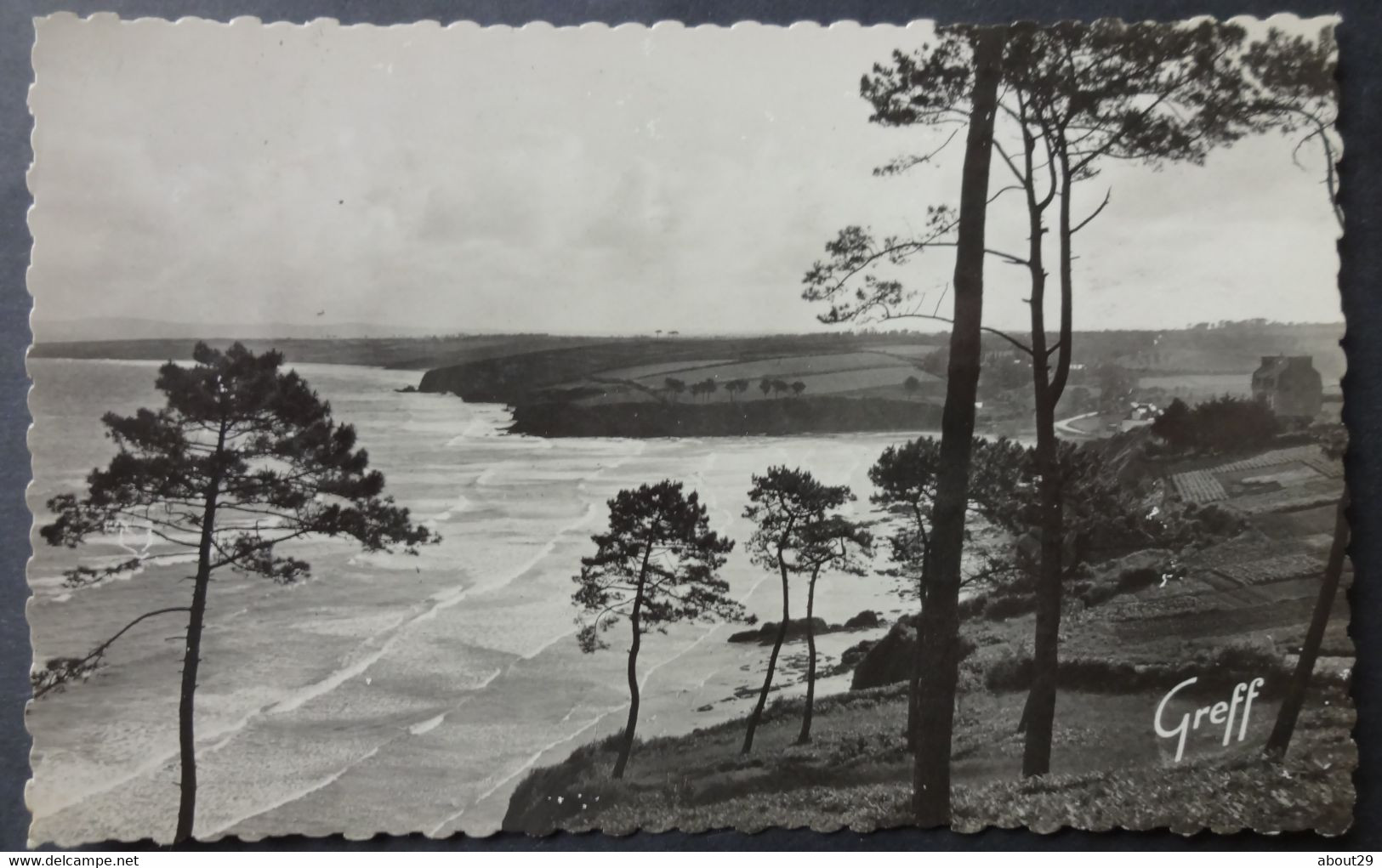 CPSM 29 DOUARNENEZ - La Plage Du Ris - Greff 305 - Réf. R 23 - Elliant