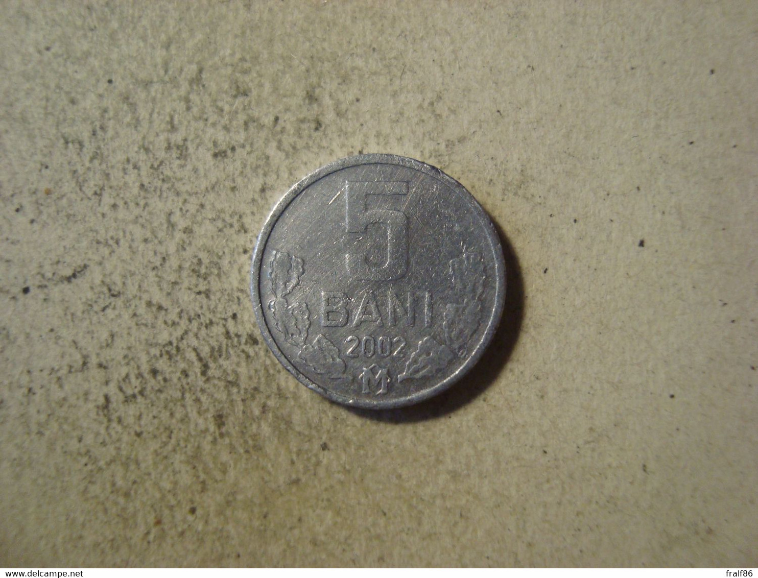 MONNAIE MOLDAVIE 5 BANI 2002 - Moldova