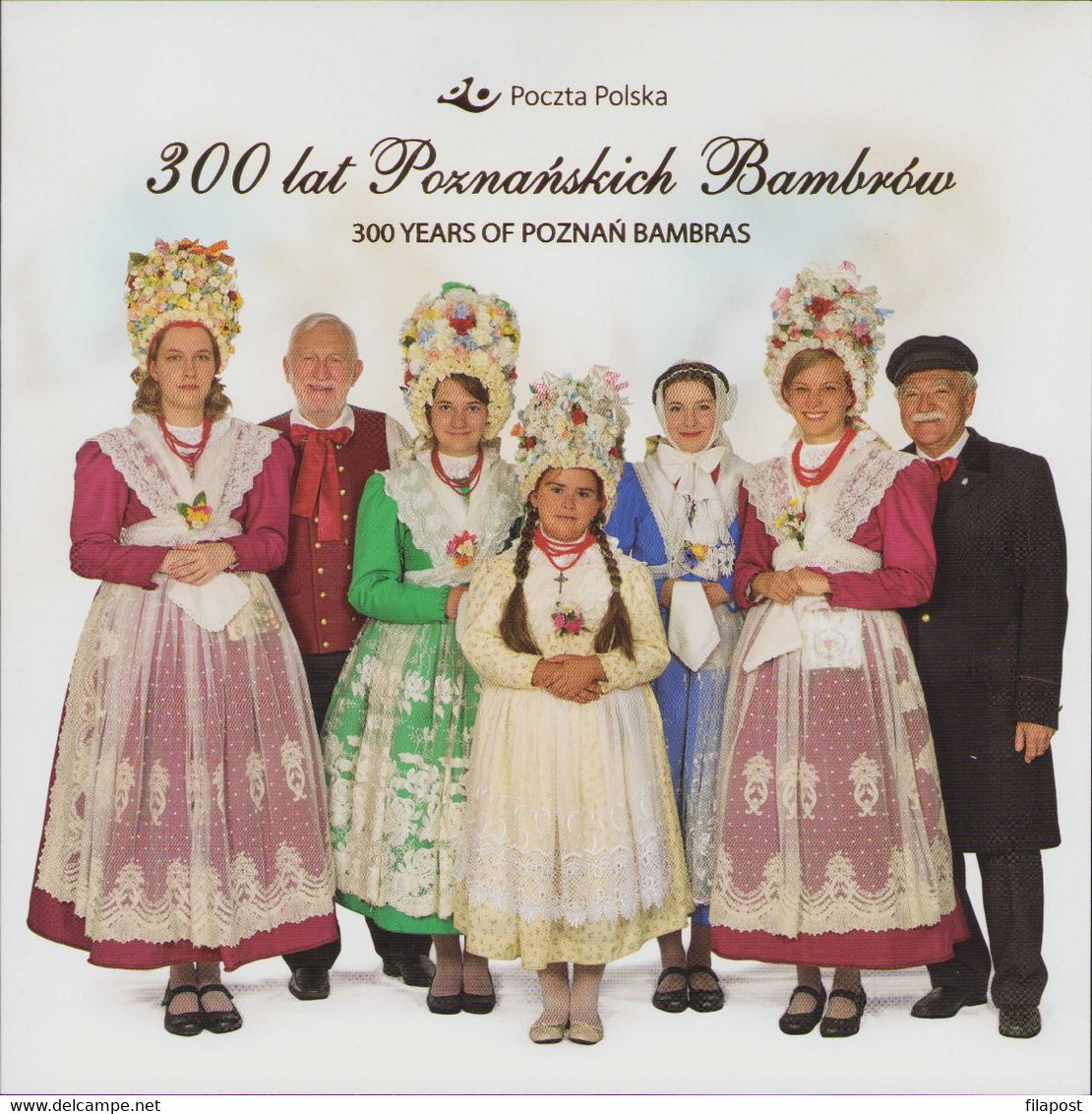 Poland 2019 Booklet / 300 Years Of Poznan Bambras, Folk Costumes, Culture Bamberg / With Stamp MHN** FV - Postzegelboekjes