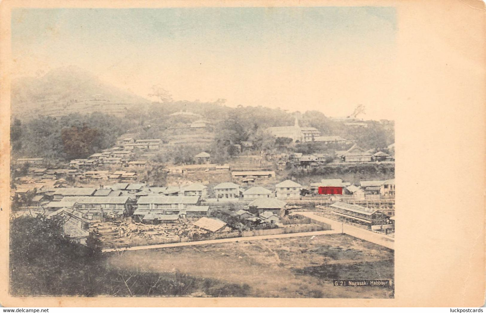 LPD42  Japan Japanese Postcard: Nagasaki Harbor View - Other & Unclassified